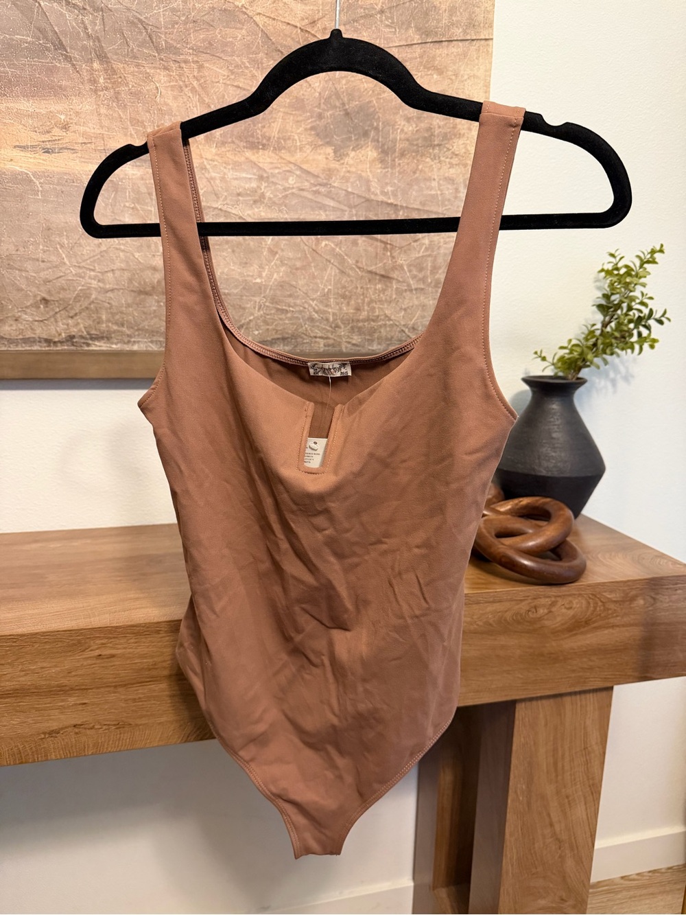 NWT Intimately Free People bodysuit in the shade Withered Rose Size S $48 retail
